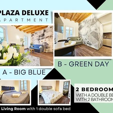 Plaza Deluxe Modern Center House - View - Privacy アパート *